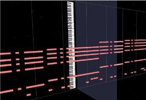 MIDI Trailでのトラック単色表示